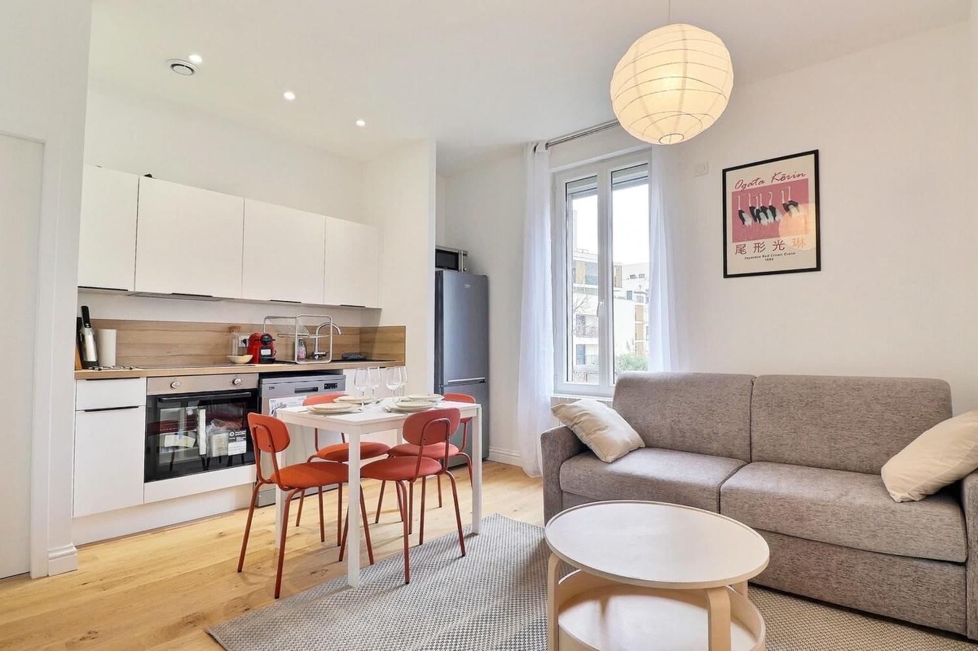 L'Origami - Lovely Newly Renovated Apartment With Garage - Villeurbanne Esterno foto